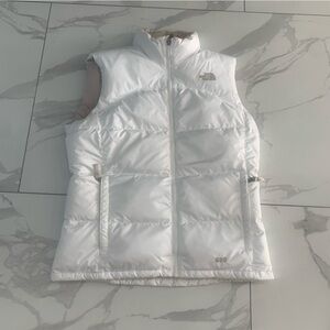 The North Face Kids Snowy White Puffer Vest